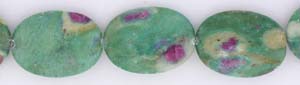 Ruby in Fuchsite Beads