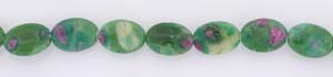 Ruby in Fuchsite Beads