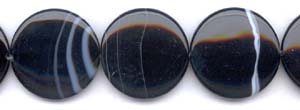 Black Sardonyx Beads