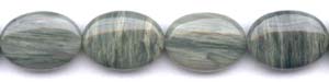 Green Line Quartz Beads