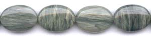 Green Line Quartz Beads