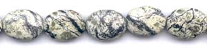 Green Vein Jasper Beads