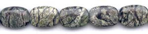 Green Vein Jasper Beads