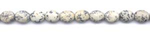 Black Spot Jasper Beads