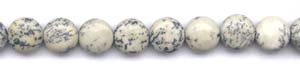 Black Spot Jasper Beads