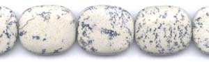 Black Spot Jasper Beads