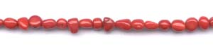 Red Coral Beads