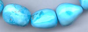Turquoise Nugget Beads