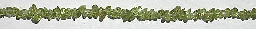 Natural Peridot Chip Necklaces