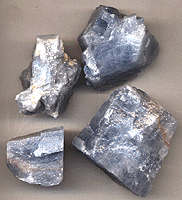 Blue Calcite Natural Rough