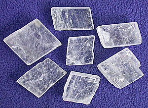 Iceland Spar Clear Calcite Pieces