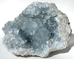 Celestite clusters