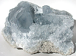 Celestite cluster