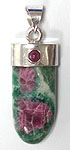 Ruby In Fuchsite Pendant