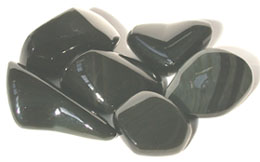 Polished Black Obsidian