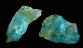 Blue Opal Pieces