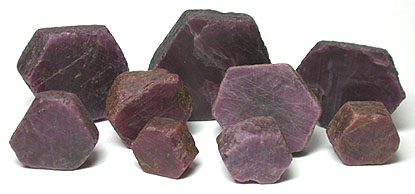 Natural Ruby Crystals