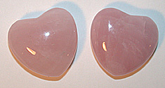 Rose Quartz Friendship Hearts