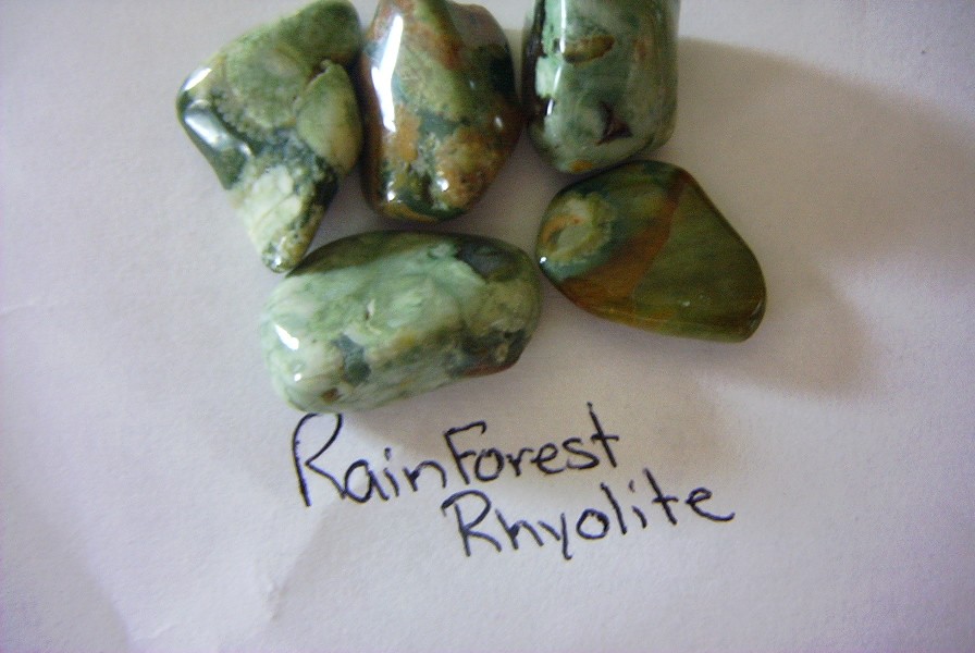 Rainforest Rhyolite Runes