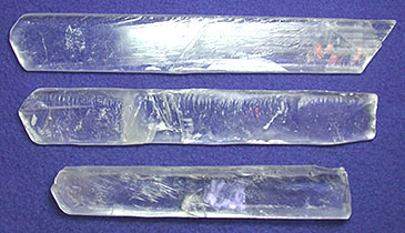 Terminated Selenite Blade Crystals