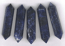 Sodalite Double Terminated Points