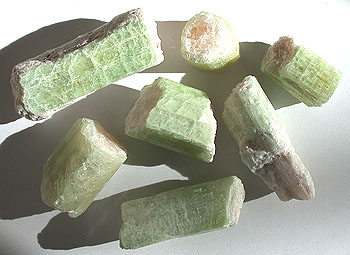 Green Tourmaline Rough Opaque