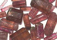 Pink Tourmaline Crystals From Brazil