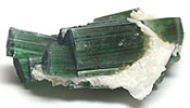 Green Tourmaline In Albite