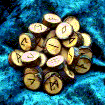 Wooden Futhark Runes