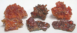 Zincite Crystals