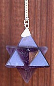 Amethyst Merkaba Pendulums 