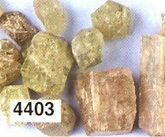 Green Gold Apatite Raw Crystals