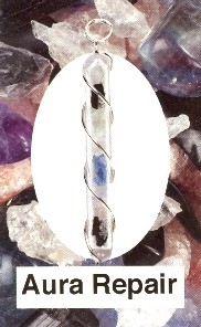 Aura Repair Crystal Vial Pendant