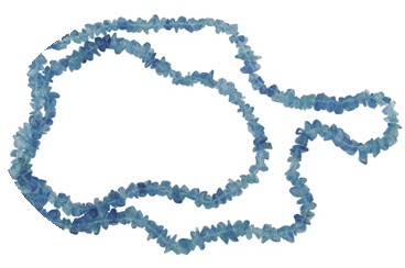 Blueberry Quartz Chip Necklace