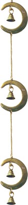 Brass Moon Bells On Chain