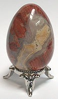 Brecciated Red Jasper Egg