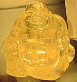 Honey Calcite Buddha