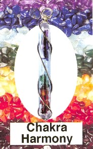 Chakra Harmony Crystal Vial Pendant