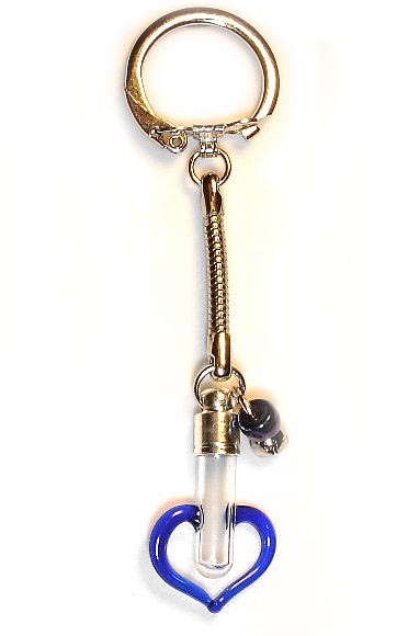 Glass Vial Key Chains, Custom Made