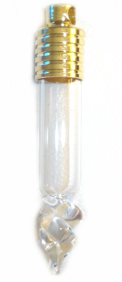 Glass Vial Pendants, Custom Made