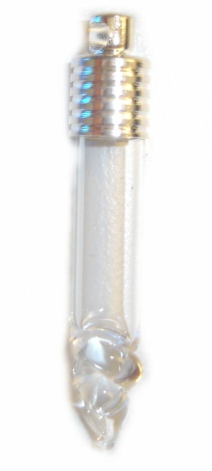 Glass Vial Pendants, Custom Made