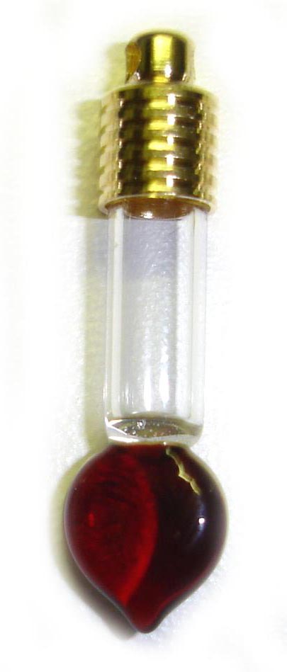 Glass Vial Pendants, Custom Made
