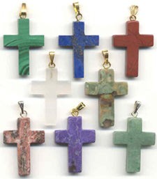 Cross Pendants 18x25mm