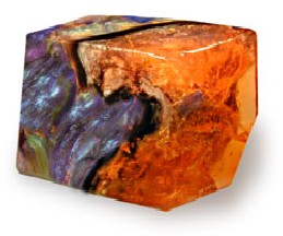 Fire Opal SoapRocks, Rockettes, PalmStones, Quarry Bars