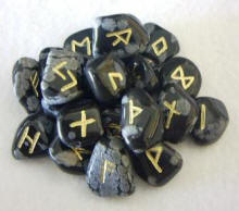 Snowflake Obsidian Runeset