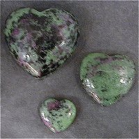 Ruby In Zoisite Heart