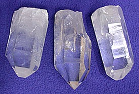 Clear Quartz Crystals