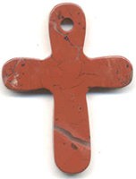 Large Cross Pendant w/hole 42x56mm