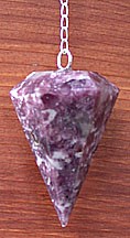 Lepidolite Pendulums