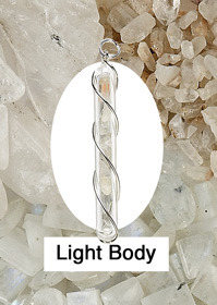 Light Body Crystal Vial Pendant